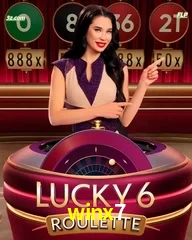 winx7 Lucky 6 Roulette jogo popular em cassino online no Brasil