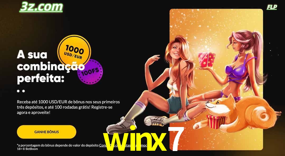 winx7 cassino online Brasil com promoção especial de depósito e jackpots