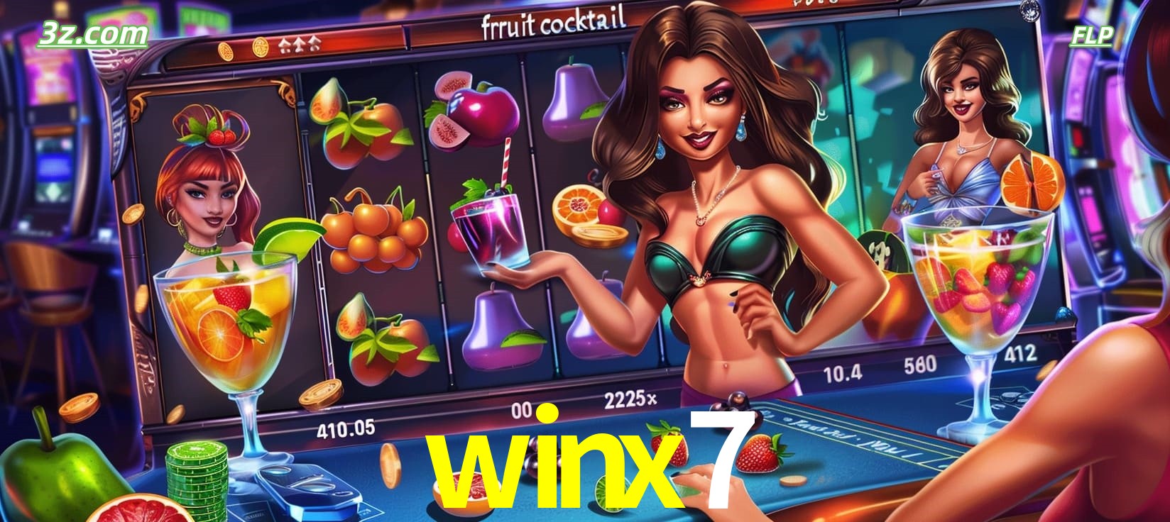 Cassino online winx7 Brasil com slot Fruit Cocktail divertido