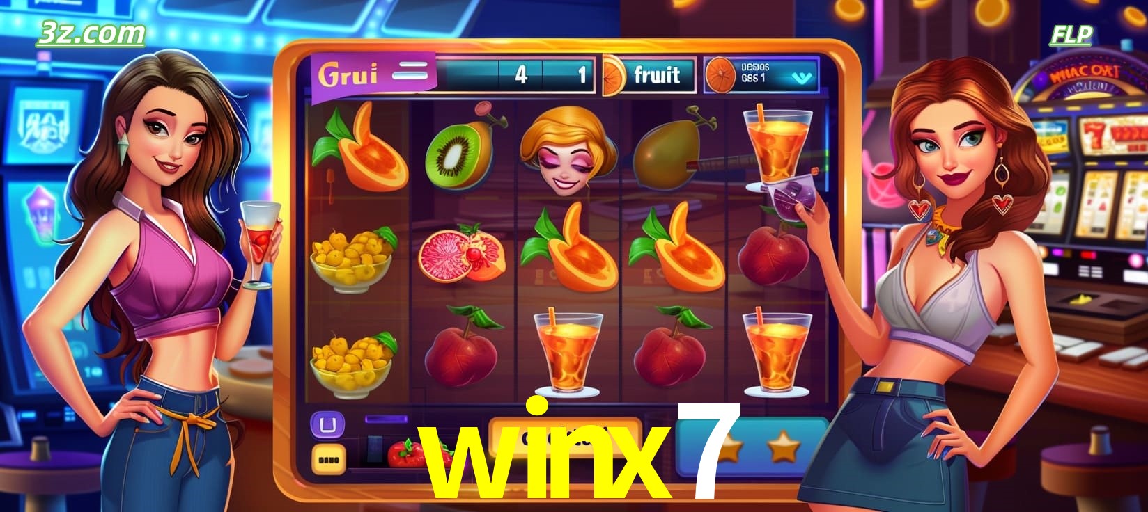 winx7 cassino online com caça-níqueis de frutas e coquetéis coloridos