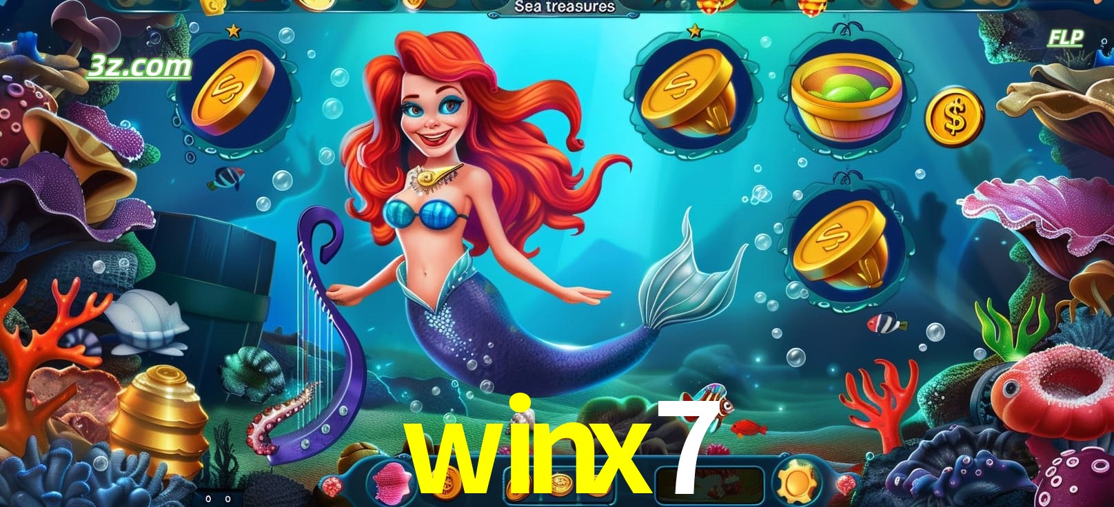 winx7 slots Sea Treasures cassino online com prêmios
