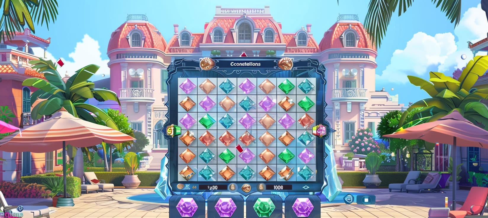 winx7 Constellations slot game cassino online com pedras preciosas