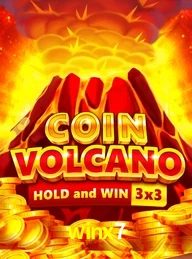 Jogue Coin Volcano slot 3x3 no winx7 e ganhe grandes recompensas